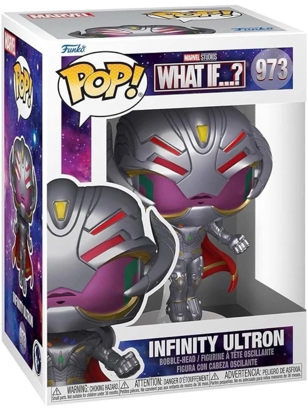 Funko Pop! Marvel "What If...?" Infinity Ultron #973 bobblehead figure